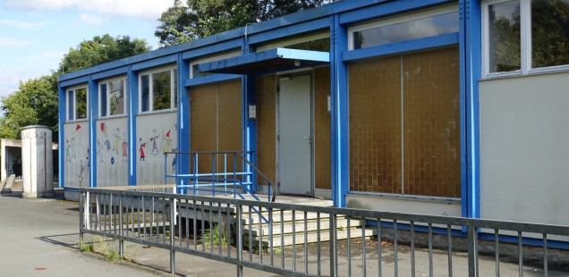 Antrag zu den Schulpavillons Bürgerreuth
