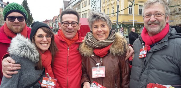 WAS AM WAHLSTAND SO ZU HÖREN IST